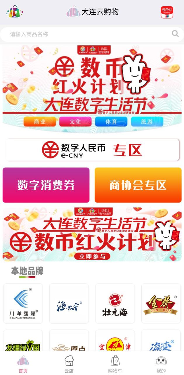 大连云购物