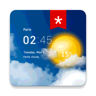 透明时钟和天气付费修改版