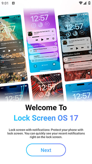 iLock安卓仿iOS17软件下载免费版截图1