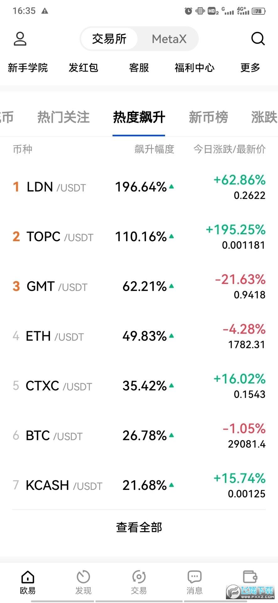 STX币交易所(okx)截图1