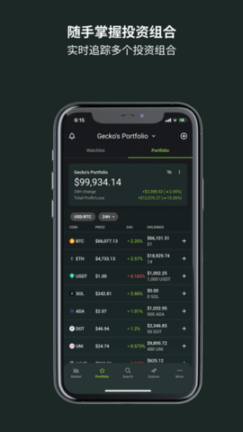 bitget数字交易平台 2.60.1 官方版截图1