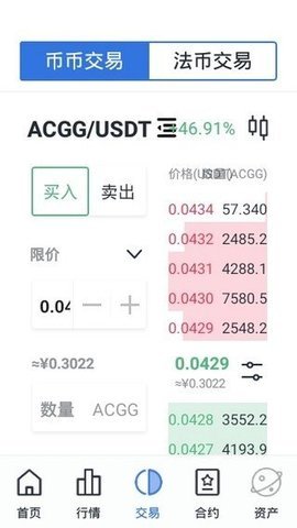 坚果Nute交易所 2.0.7 安卓版截图1