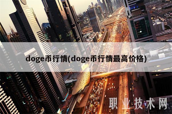 doge币行情(doge币行情最高价格)-第1张图片-欧意下载