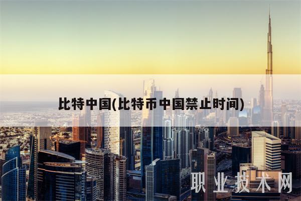 比特中国(比特币中国禁止时间)-第1张图片-欧意下载