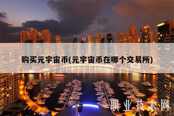 购买元宇宙币(元宇宙币在哪个交易所)-第1张图片-欧意下载