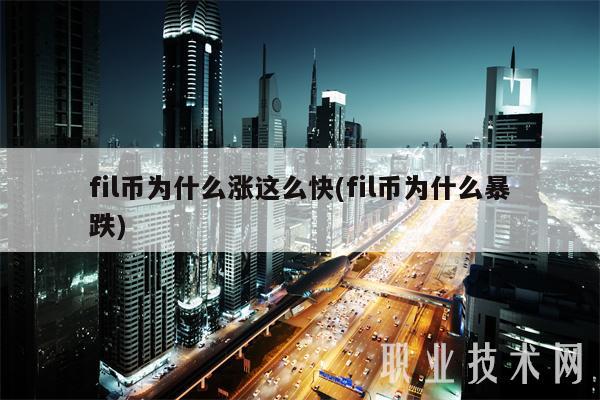 fil币为什么涨这么快(fil币为什么暴跌)-第1张图片-欧意下载