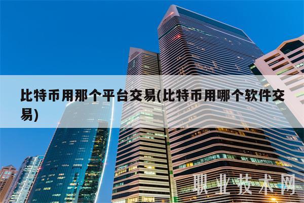 比特币用那个平台交易(比特币用哪个软件交易)-第1张图片-欧意下载
