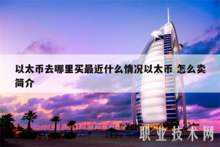 以太币去哪里买最近什么情况以太币 怎么卖简介