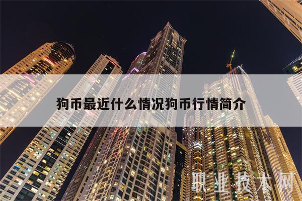 狗币最近什么情况狗币行情简介-第1张图片-欧意下载