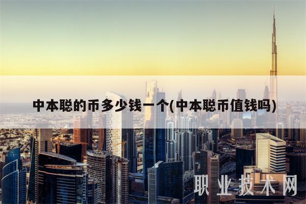 中本聪的币多少钱一个(中本聪币值钱吗)-第1张图片-欧意下载