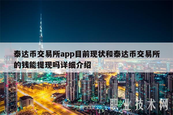 泰达币交易所app目前现状和泰达币交易所的钱能提现吗详细介绍-第1张图片-欧意下载