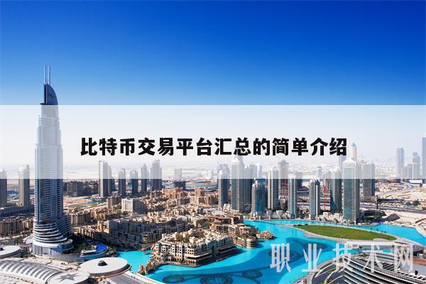 比特币交易平台汇总的简单介绍-第1张图片-欧意下载