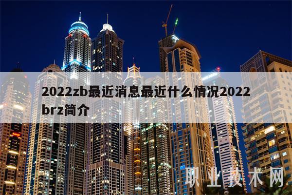 2022zb最近消息最近什么情况2022brz简介-第1张图片-欧意下载
