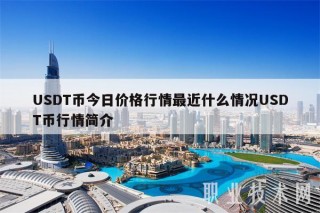 USDT币今日价格行情最近什么情况USDT币行情简介